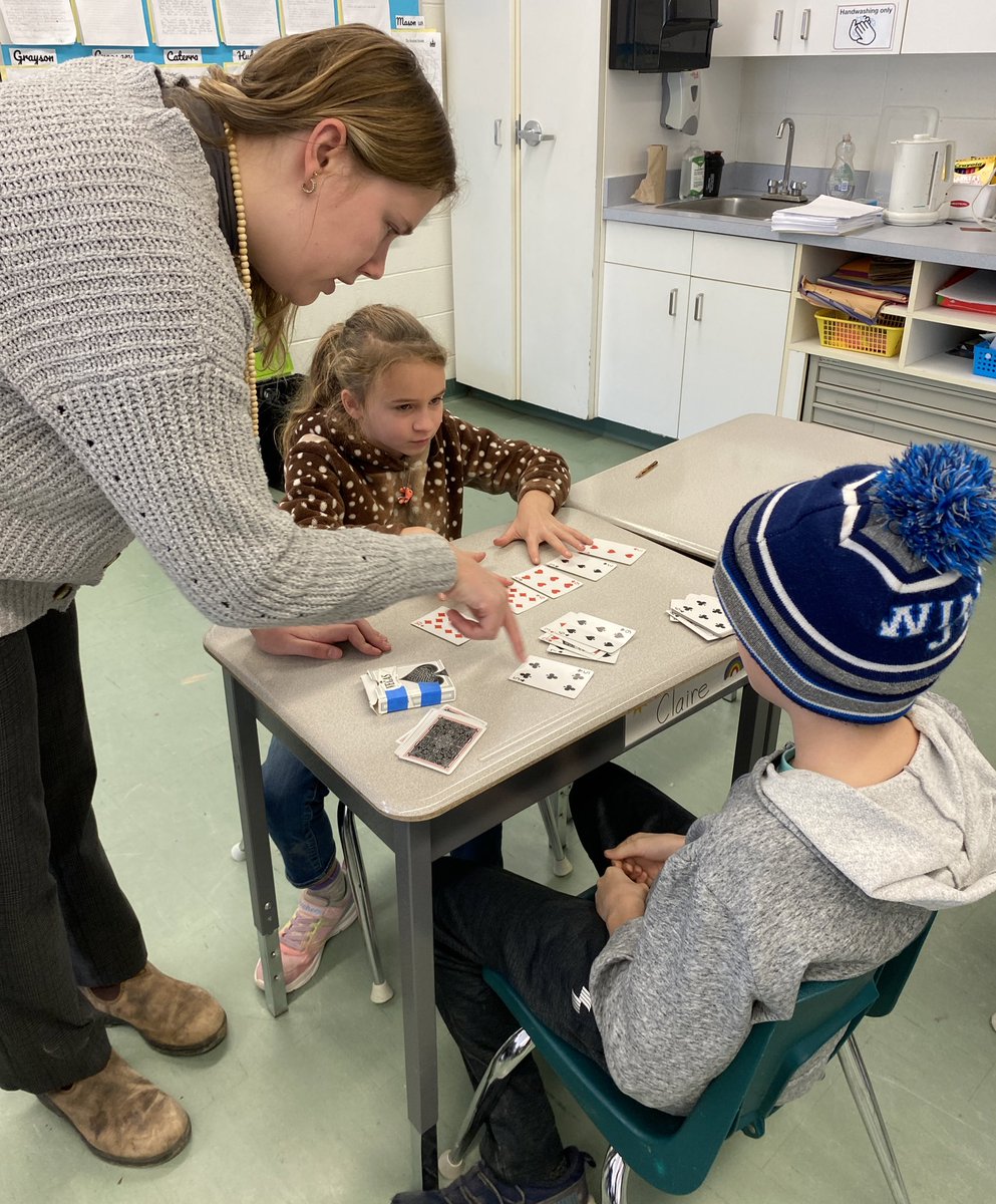 janjanrhude's tweet image. Let’s play Median War!! Lots of student engagement with this fun card game introduced by Ms Bergin!  #TLDSBMath #TLDSBlearns