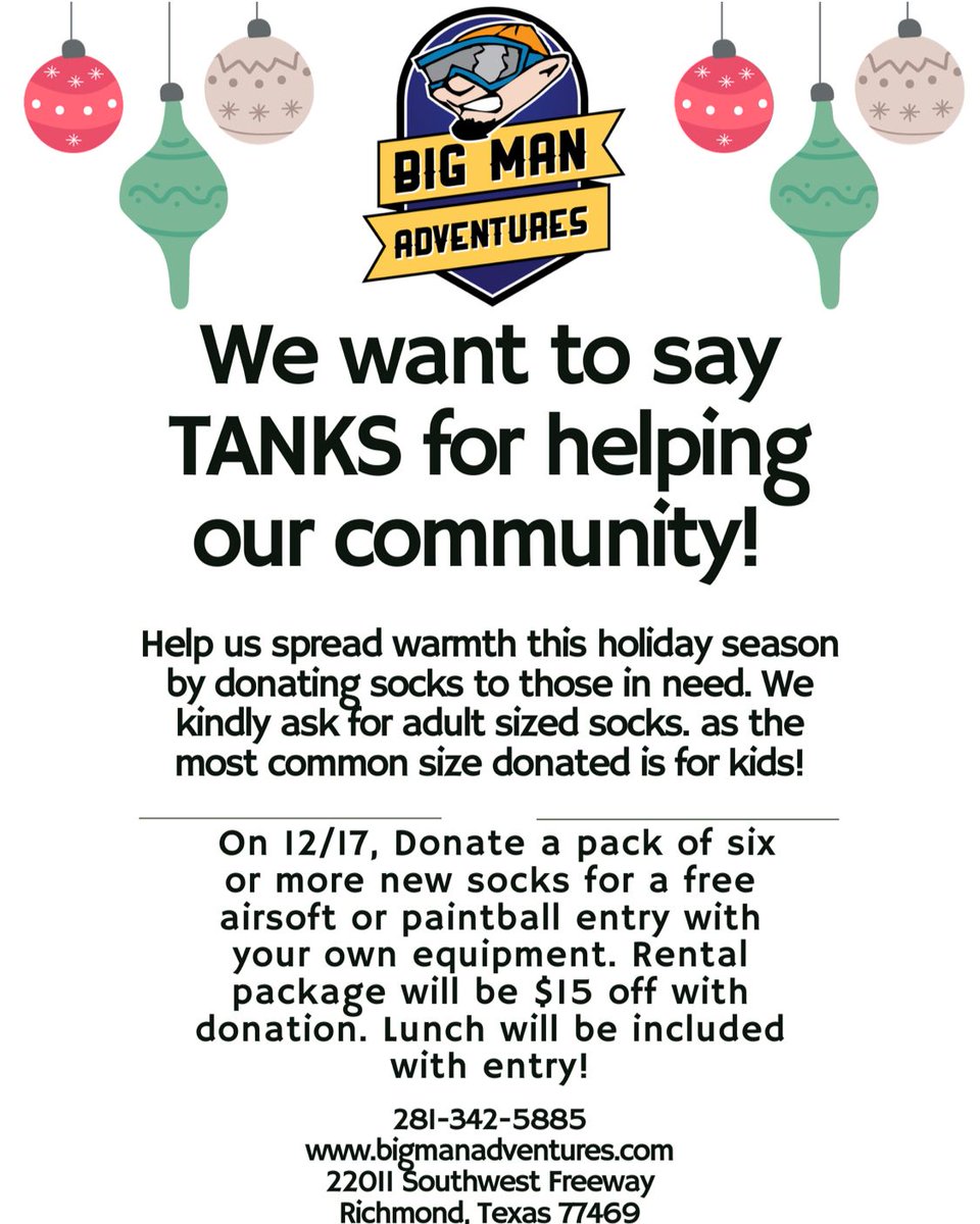 TanksPaintball's tweet photo. Make plans to attend. Come out and have fun and help some folks. #pewpew #airsoft #bbwars #ghostfrogs #fun #paintball https://t.co/4PMedUmX3x