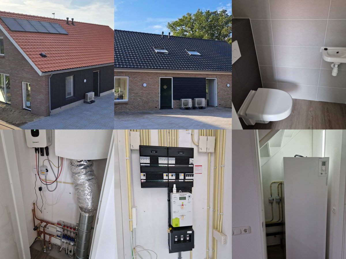 Gasloos, duurzaam en comfortabel! Trots op ons werk met Bouwbedrijf Exel Lemele aan 6 seniorenwoningen in Lemele. Wij installeerden sanitair, zonnepanelen en een lucht/water warmtepomp voor een energiezuinig thuis. #DuurzaamWonen #Gasloos #Seniorenwoningen #lemele