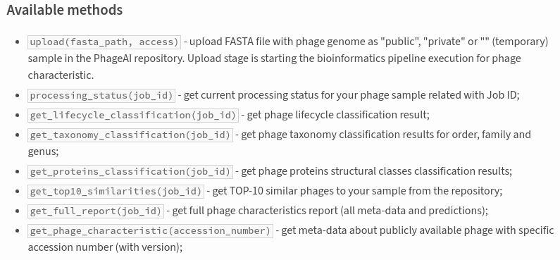phageai's tweet photo. #PhageAI v1.0.0 #Python package was released today!

Set of new methods and features is available for your daily phage research #lifecycle #taxonomy #similarity #annotation.

https://t.co/cHCWfF8rRj https://t.co/CwuhaLutkS
