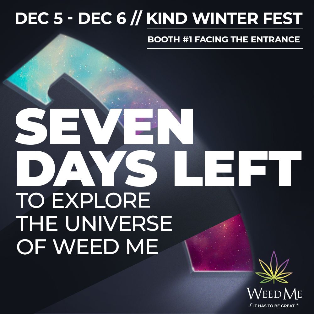 Step into the captivating universe of cannabis of Weed Me at KIND WINTER Fest!