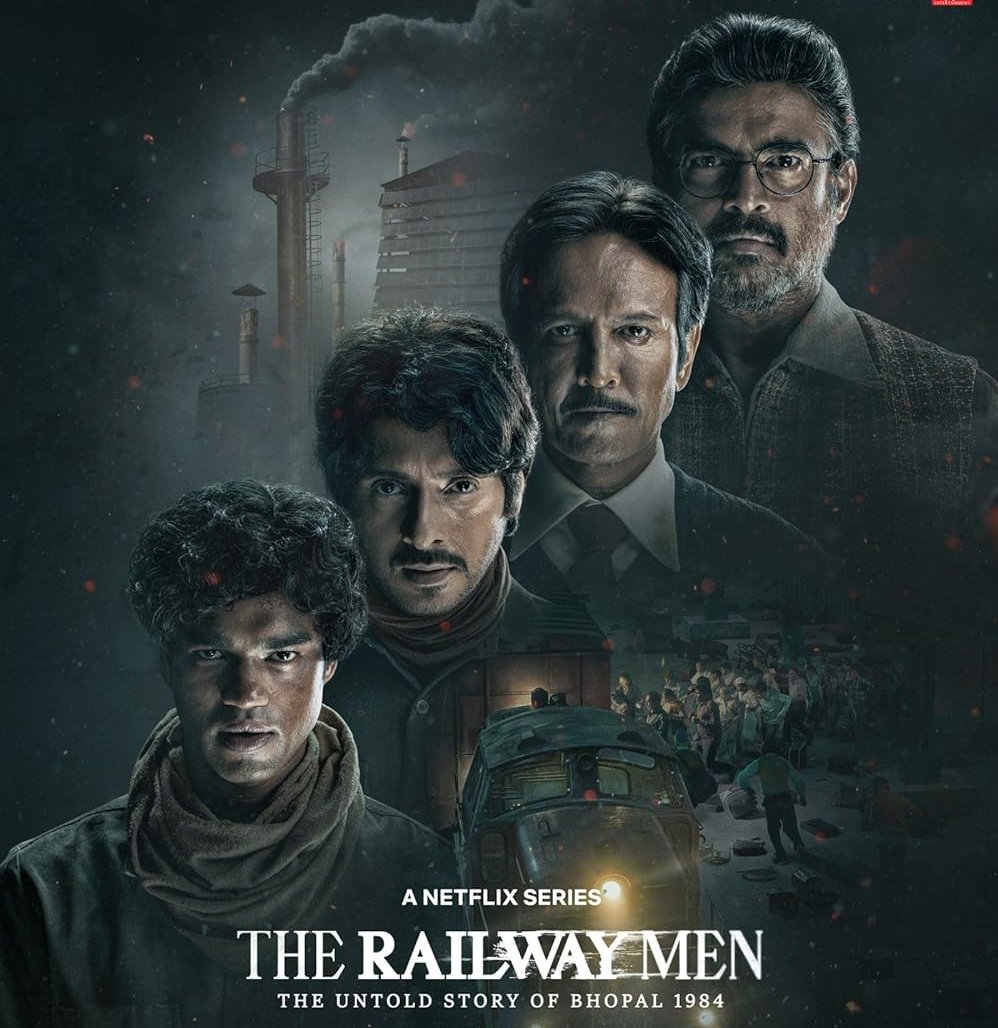 #TheRailwayMen (2023)

         1984- ல் போபால் என்ற கிராமத்தில் இருக்கும் தொழிற்சாலையில் இருந்து வெளியேறிய விச வாயுக்கள் காற்றின் மூலம் பரவியது, 

      அதன் பின் அங்கு இருந்த 15000 மேற்பட்ட மக்களுக்கு நேர்ந்தது என்ன என்பதே கதை.

Based on true events, MUST WATCH WEB SERIES 💥👌