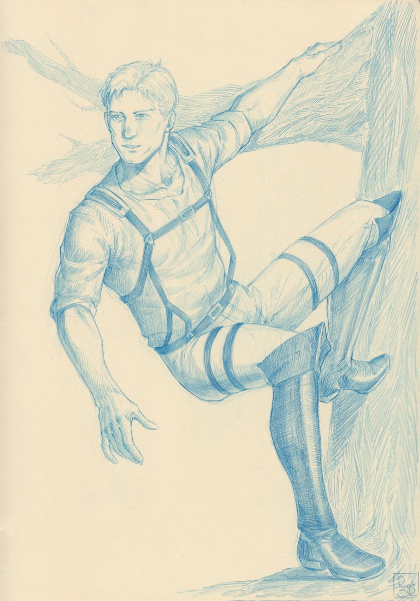 Reiner and Porco in Cadet Corps💙

#reinerbraun #porcogalliard #gallirei #aot #snk #sketchbook