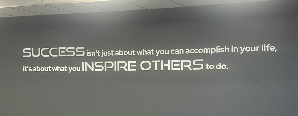 Love this quote wall our #SchoolPR team created for one of our meeting rooms.