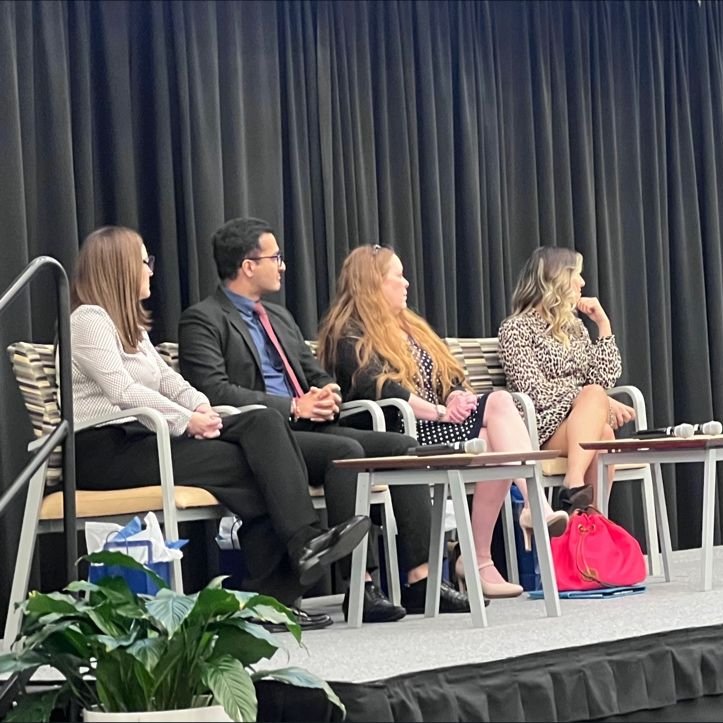 CogginCollege's tweet photo. Over 200 students attended our Foundations of Business event held November 7th. The event focused on graduate programs and scholarships offered by the Coggin College of Business and featured the following panelists: Amy Kistka, Dhruv Anand, Cheri Rhodes, and Sara Panjevic. https://t.co/2FX30kW7T5