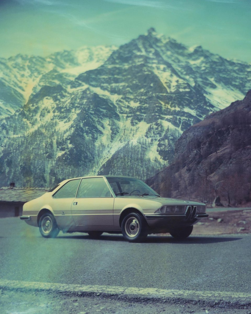 Throwback to the cool 70s.
The 2019 BMW #Garmisch is the recreation of a classic concept car designed by Marcello Gandini. The original car vanished after its debut at the Geneva Motor Show in 1970. 
#DYK #BMW