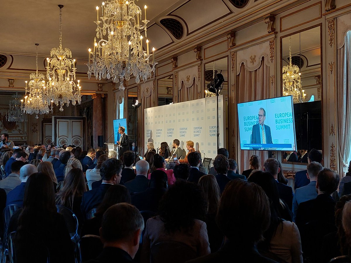 Congrats to <a href="/ebsummiteurope/">European Business Summits</a> for organising #EBS2023 

Some takeaways: to foster innovation &amp; industry #competitiveness, 🇪🇺 must ao
- properly embrace AI
- finalise single (green) market w/out policy contradictions
- reinforce electricity grid &amp; energy diversification (w/ nuclear)