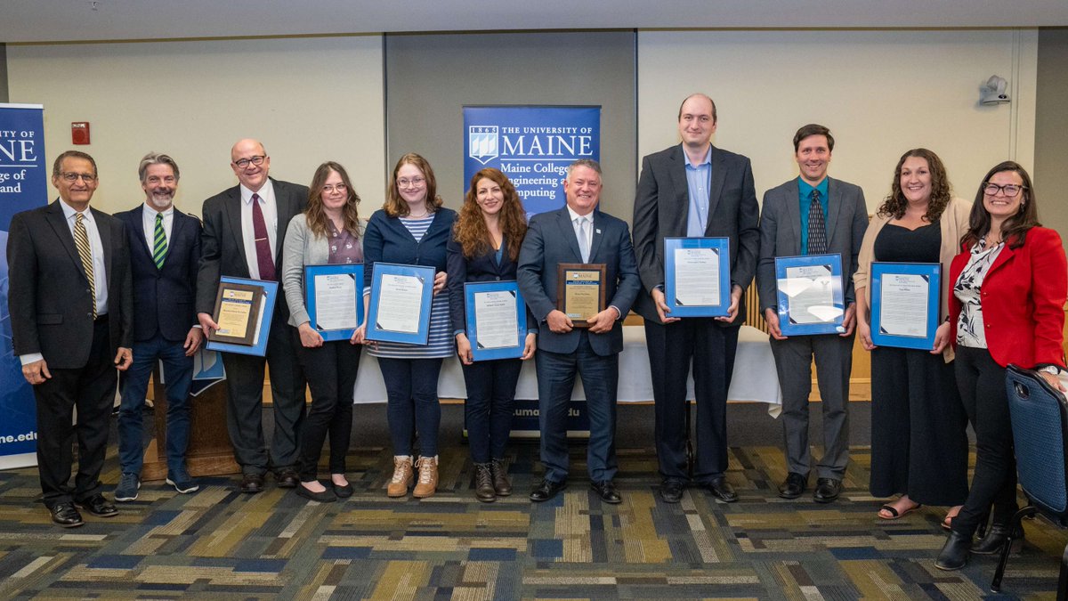 Maine College of Engineering and Computing holds 2023 Bryand Annual Awards Banquet MaineDOT Commissioner Bruce Van Note was among the recipients of the Maine College of Engineering and Computing’s Edward Bryand annual awards ow.ly/88cx50QbZKN