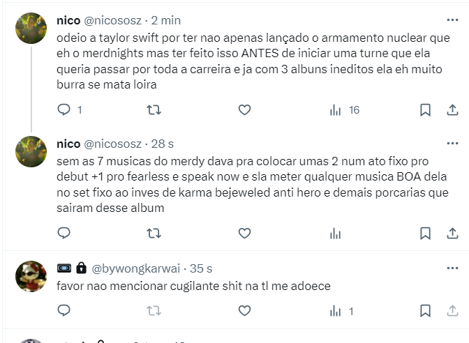 usuario_pesado's tweet photo. lindo ver que a timeline vai passar semanas fazendo review da eras tour e reclamando as cagadas que a loira fez #justiceforred https://t.co/Q3yFPuFHjM