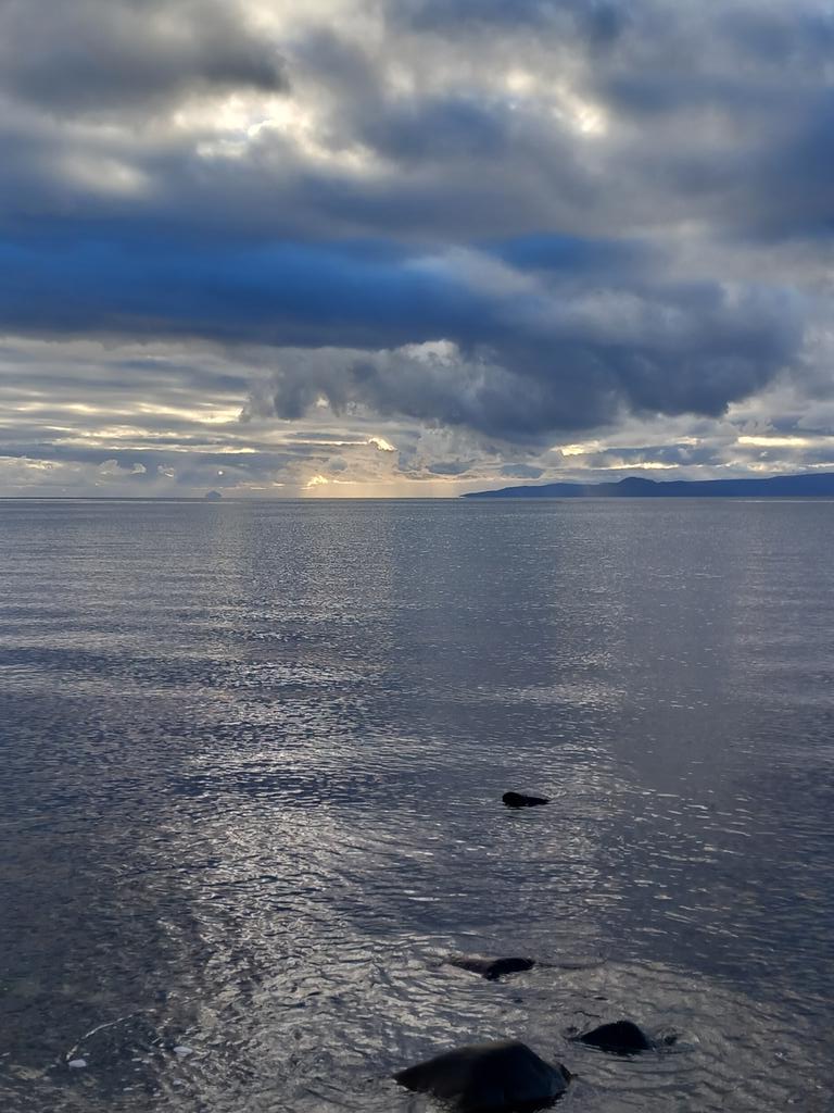 Seamill towards Arran now.