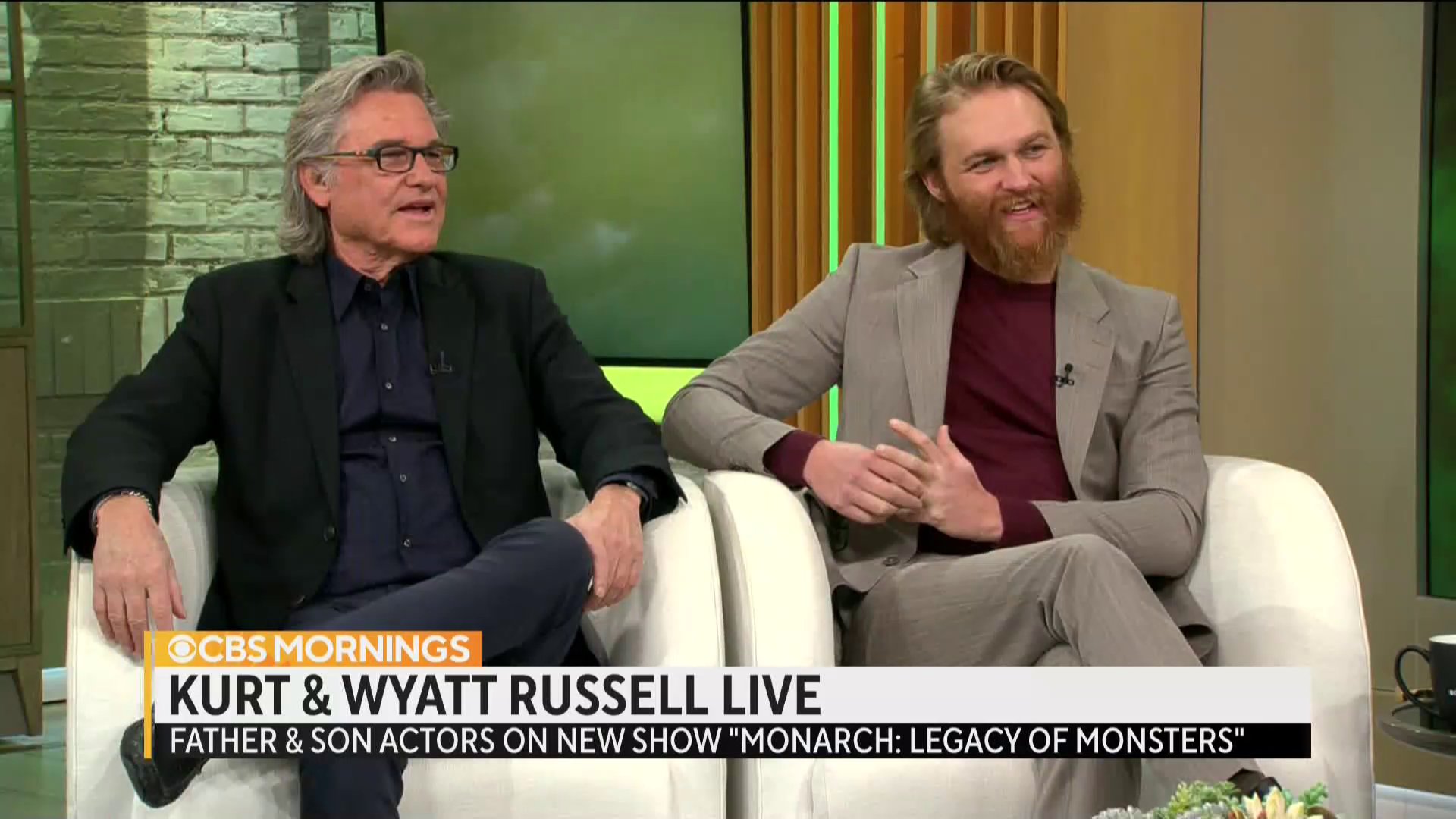 Kurt and Wyatt Russell reflect on their family legacy of pursuing pro  sports before acting