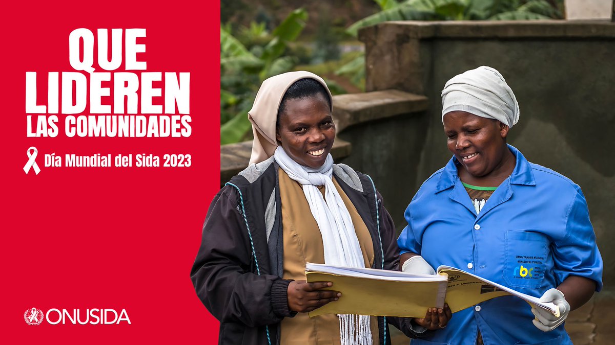 El nuevo informe de ONUSIDA, Let Communities Lead, muestra que el #sida puede acabar como amenaza para la salud pública para 2030, pero solo si las comunidades de primera línea reciben todo el apoyo necesario de los gobiernos y los donantes. Consúltalo en
unaids.org/sites/default/…