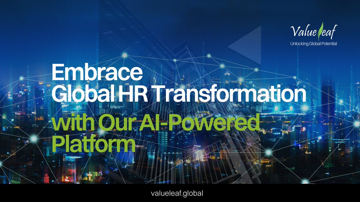 ValueLeaf_'s tweet photo. @ValueLeaf_   AI-powered platform is tailor-made for startups in the EOR and PEO space🚀. 

🌐 Revolutionise your Human Capital Management  (HCM) today! 
Connect with us: https://t.co/vUJXQMJX3Y
#humanresource #HRTransformation #EOR #PEO #HRTech https://t.co/p7EM9LeeRf