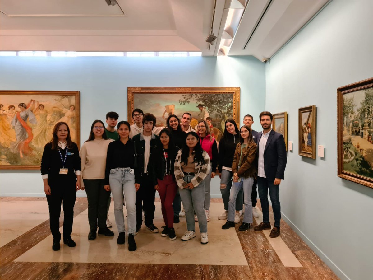openfaculty's tweet photo. Un martes diferente explorando el fascinante mundo del turismo en el museo con nuestros #estudiantes de #turismo y nuestro profesor Álvaro🖼🎓
#salidasconalumnos #Turismo #gradoturismo #museos #AprendizajeEnAccion #theopenfaculty #centrouniversitario #Universidad https://t.co/YwQsR4DtNH