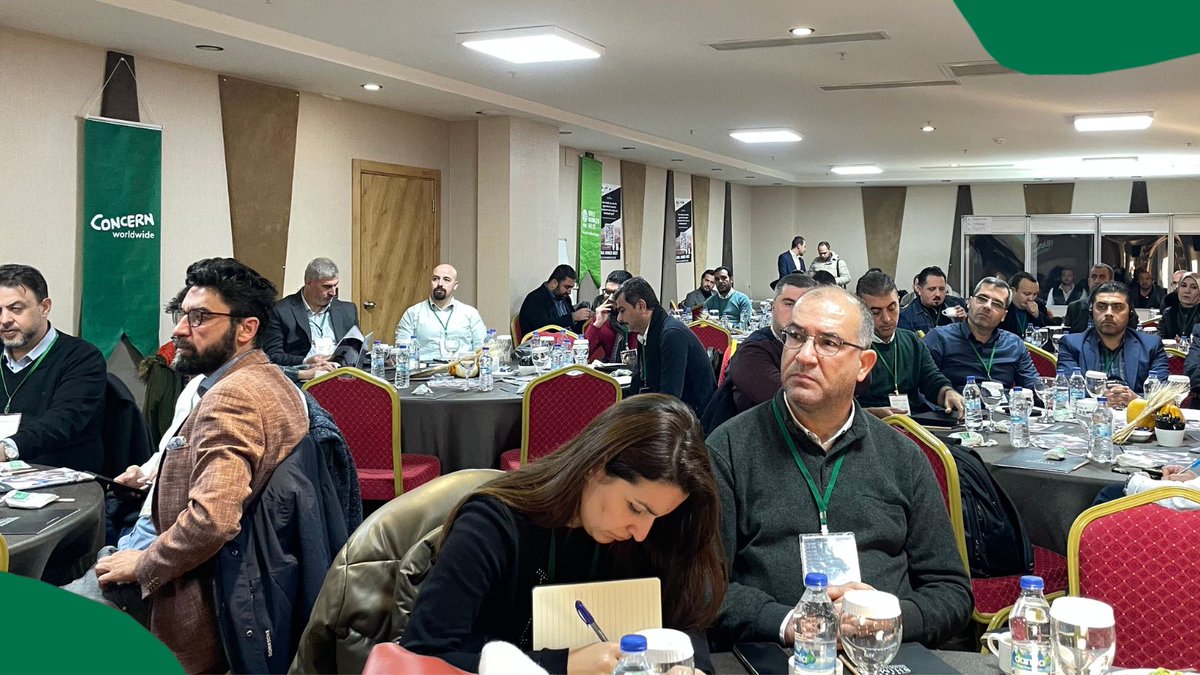 .@Concern and @Welthungerhilfe hosted NGOs, INGOs and donors in Gaziantep for the #GHI2023 Launch Event focusing on #Syria