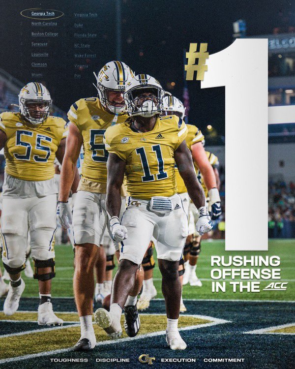 An accomplishment that only happens when each position group does their job! 

Effort, strain, technique, grit &amp; selflessness = Explosiveness! #TogetherWeSwarm #StingEm 

EVERYTHING MATTERS 🐝