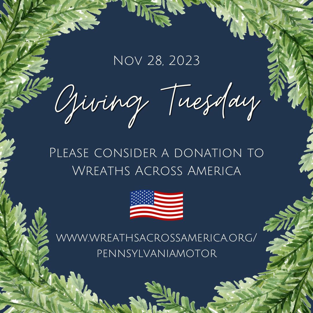 It's Giving Tuesday! Consider a gift to an organization doing beautiful work this time of year. 

PMTA is competing with other state trucking associations to see who can contribute the most wreaths. Today is the last day to donate!

wreathsacrossamerica.org/pennsylvaniamo…