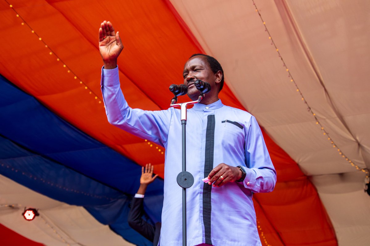 Thank you the people of Kisii for the incredible reception today.