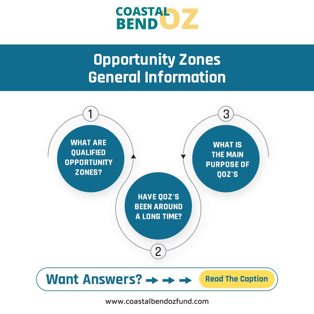 1. WHAT ARE QUALIFIED OPPORTUNITY ZONES?
A QOZ is an economically distressed community where new investments, under certain conditions, may be eligible for preferential tax treatment.

Schedule a call to learn more: bit.ly/3OXzFkK.

#opportunityzones #investincommunities