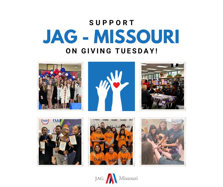 Invest in a future. Invest in our future workforce. Invest in today.
Your generous investment impacts more than 4000 MO students, providing them with opportunities to develop their job skills, connect with employers and build a better tomorrow.
Give: jagmissouri.networkforgood.com/projects/10387…