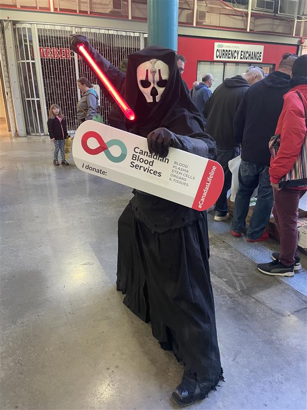 LifelineAlberta's tweet photo. Thank you to the @501stBadlands for sharing joy and making all the difference this holiday season for Alberta patients.

Donors are needed this week and throughout December. 

Book now at https://t.co/PThjzQZ804 https://t.co/0NzeXoRN4f