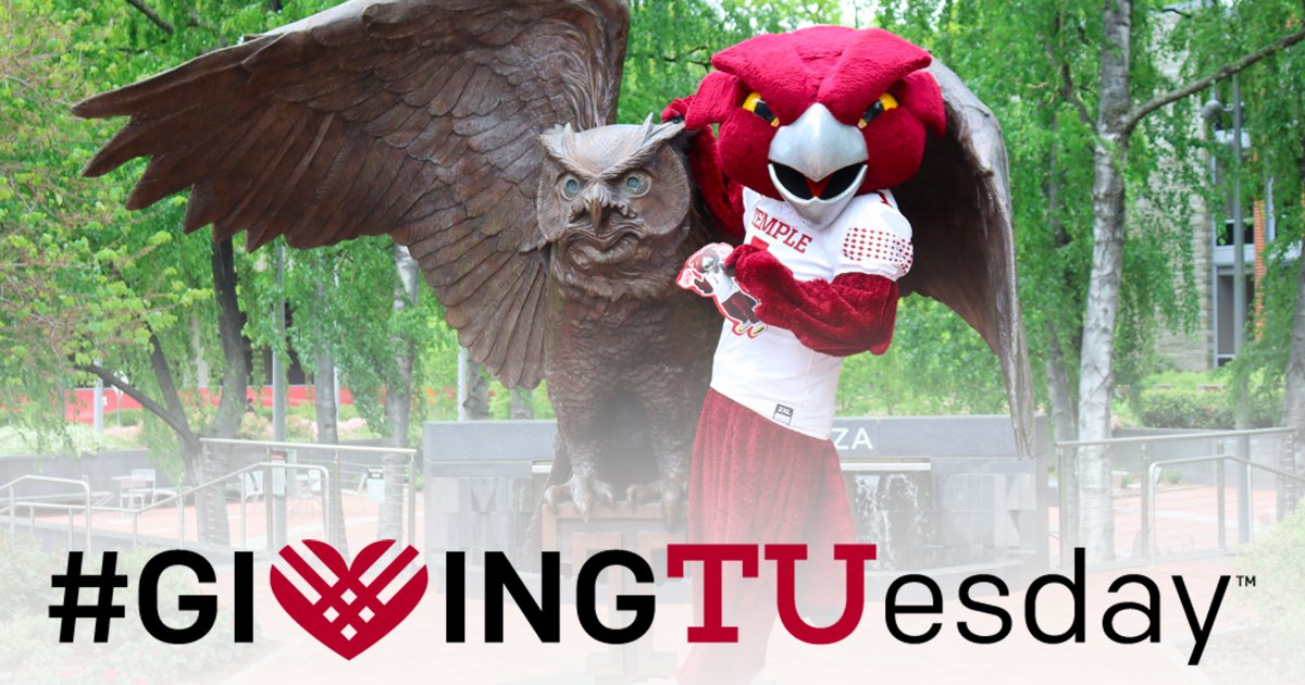TheFamousDrEd's tweet photo. On this #GivingTUesday we invite you to support Temple's 500+ student-athletes. Show your support today! https://t.co/o9SV7DXa6e https://t.co/PfsqmWmaEU