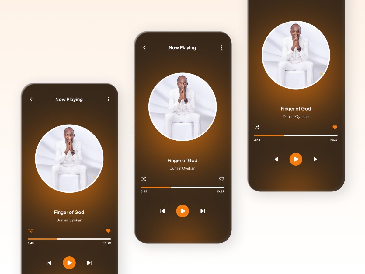 iamCalebzer's tweet photo. Today's challenge presented an exciting opportunity: designing a generic music player with regular playback features.
What are your thoughts?
#Designgate #LearnwithDesigngate #Designgate30DaysUIChallenge #UIChallenge #DesignDay2 #MusicPlayer #DesignCommunity #UIUX #UIUXDesigner https://t.co/hWKJM9ZPhI