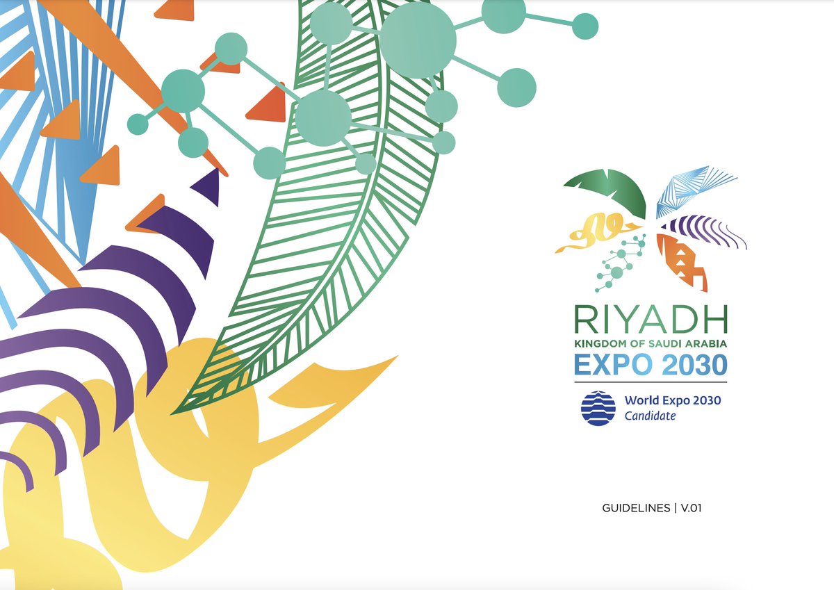 MHFOUDO's tweet photo. شعار #الرياض_إكسبو2030 💜
يحمل ٧ دلالات اولها شكل النخلة

وكل سعفة في النخلة لها شكل فريد مع دلالة خاصة
الازرق يدل على العمارة والبنفسجي على التقنية والبرتقالي على التراث والأخضر على الطبيعة والأصفر على الفن والفيروزي على العلوم https://t.co/9HzGDWRyeM