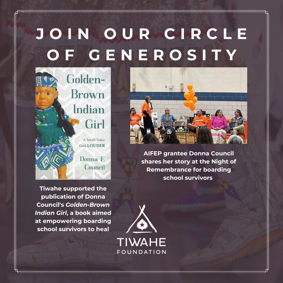 Today is #GivingTuesday and time to #GiveNative! Why give to Tiwahe Foundation? Read Executive Director Nikki Pieratos’ donor story here: tiwahefoundation.org/2023/11/14/why… #IndigenousPhilanthropy #IndigenousLeadership @nativewaysfederation