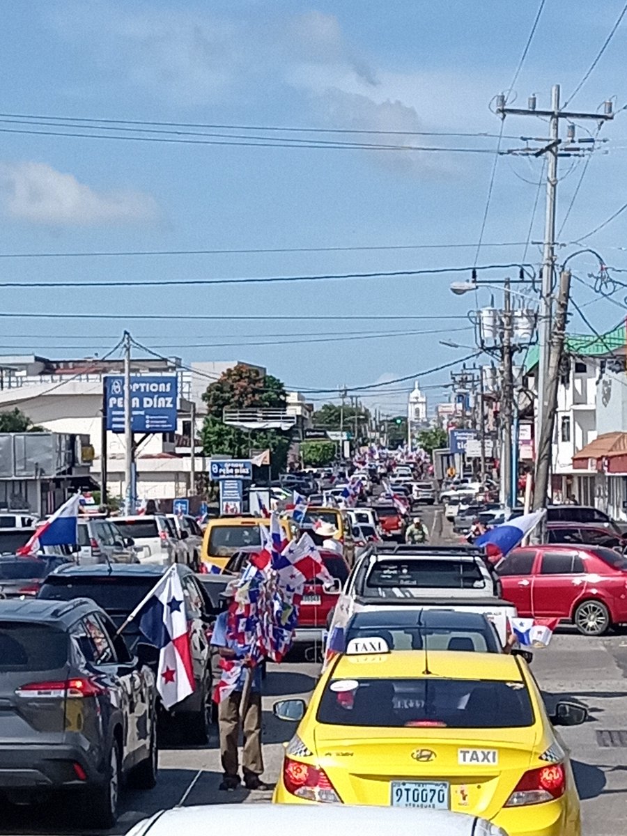 Caravana en Santiago de veraguas