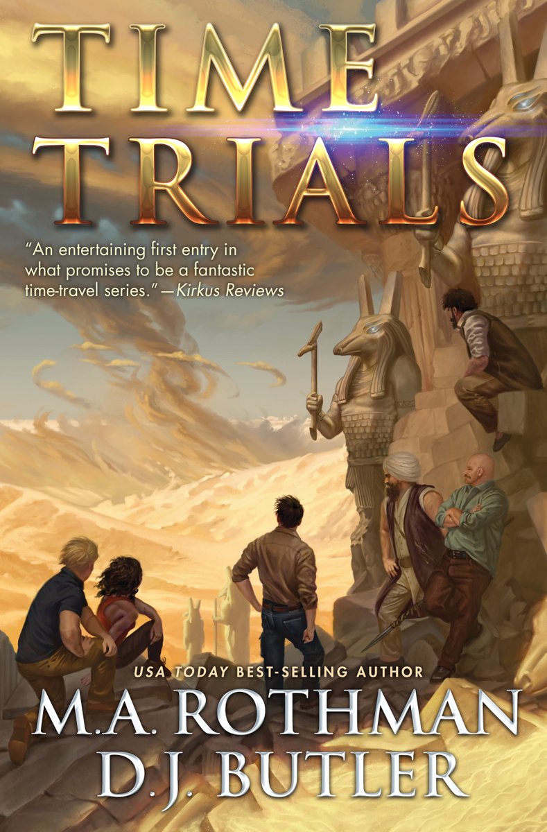 This week on #TalkieTuesday we join @monsterhunter45 & @SteveDiamond80 as they interview 'TIME TRIALS' author @MichaelARothman at the #WriterDojo. This is Part 1 of a two-part series. #TimeTrials #MARothman #DJButler #BaenBooks 

youtube.com/watch?v=yQbXse…