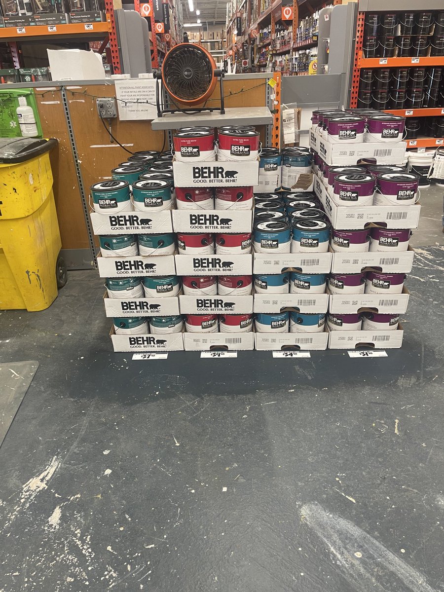 0138Griffin Top 4 sku stack out. Thanks Kevin Hawkins with Behr