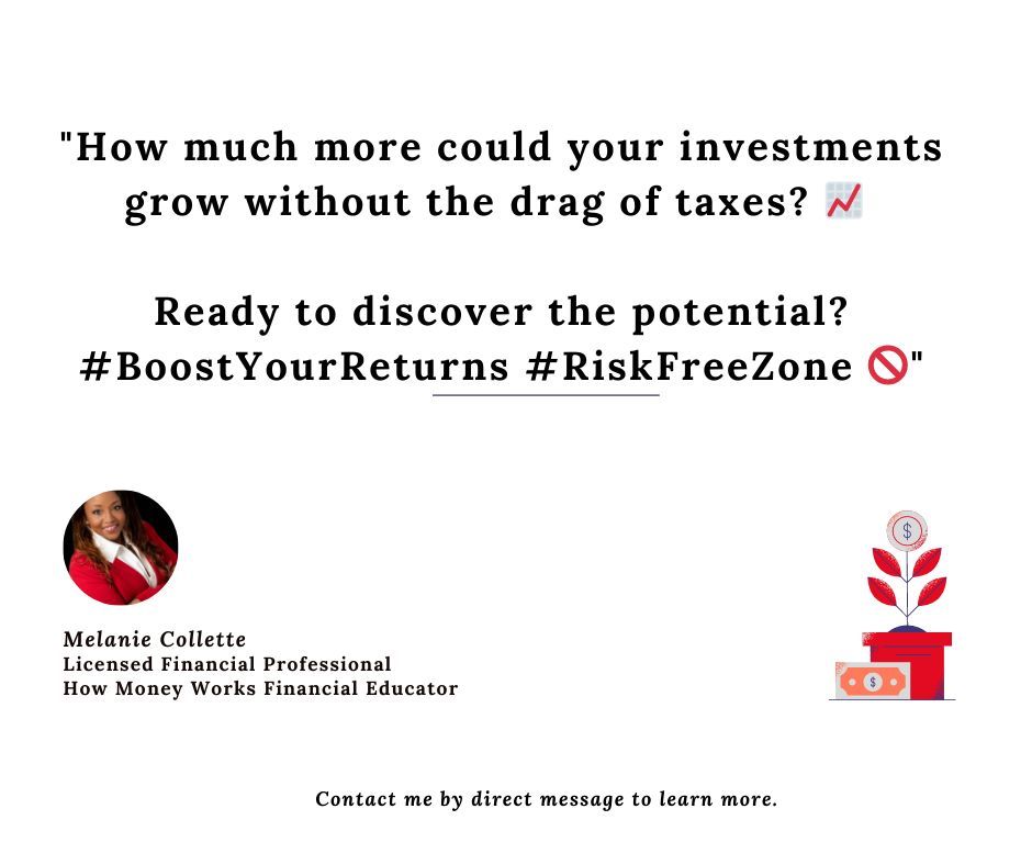 NJGOPDiva's tweet photo. 🌱 Imagine how much 💸 your investments could grow without the drag of taxes! 💼💼
Ready to uncover the 💎potential? #BoostYourReturns 📈 #RiskFreeZone 🛡️
📩 Direct Message Me to Learn More... https://t.co/HUlYVHZVbV