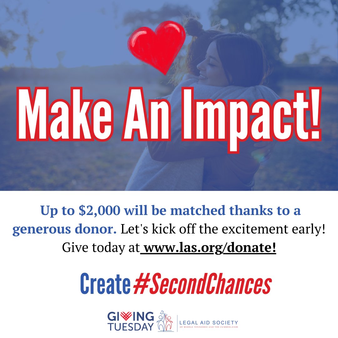 Happy #GivingTuesday! Exciting news. Up to $2,000 will be matched thanks to a generous donor.

❤️ Let's kick off the excitement early! Give today at las.org/donate!