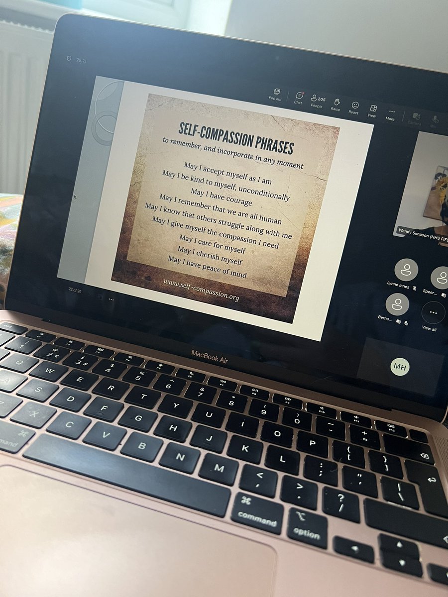 The importance of self compassion in what can be a difficult job role #NESbereavement2023