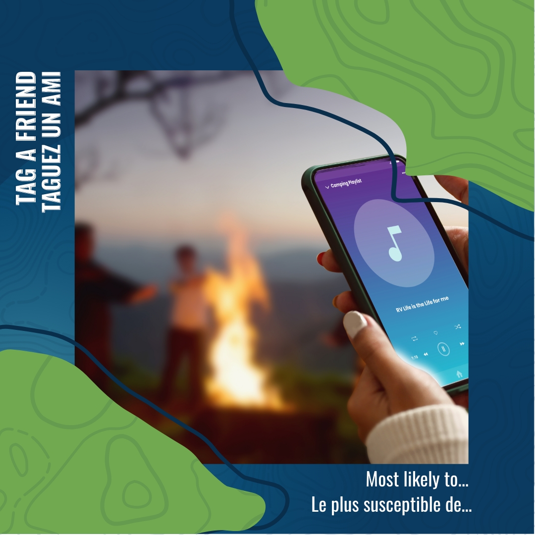 TimminsRV's tweet photo. Tag a friend most likely to… 👇

Be the self-appointed DJ for every camping trip. 🎛️ https://t.co/wVFFvlaYFK