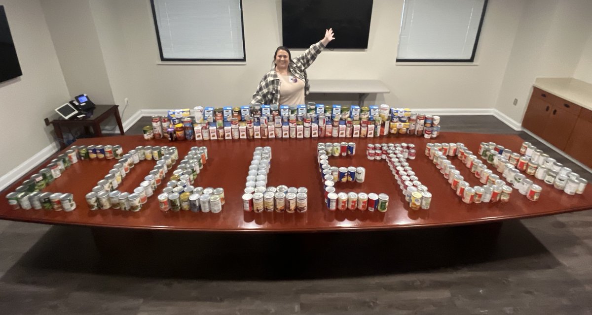 Over the past few weeks, Team Colleton showed up for our community with a friendly interdepartmental food drive competition. Collectively Team Colleton donated 465lbs of nonperishable food to In His Name - Colleton. #AboveAllElse #CareLikeFamily