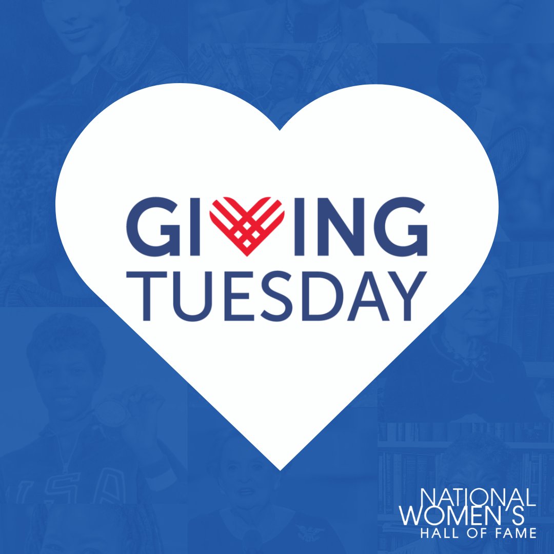 Today is #GivingTuesday, a day dedicated to the power of generosity. This Giving Tuesday, let's stand together in empowering women's voices and achievements. Consider donating to the National Women's Hall of Fame and preserving the legacies of these remarkable individuals.