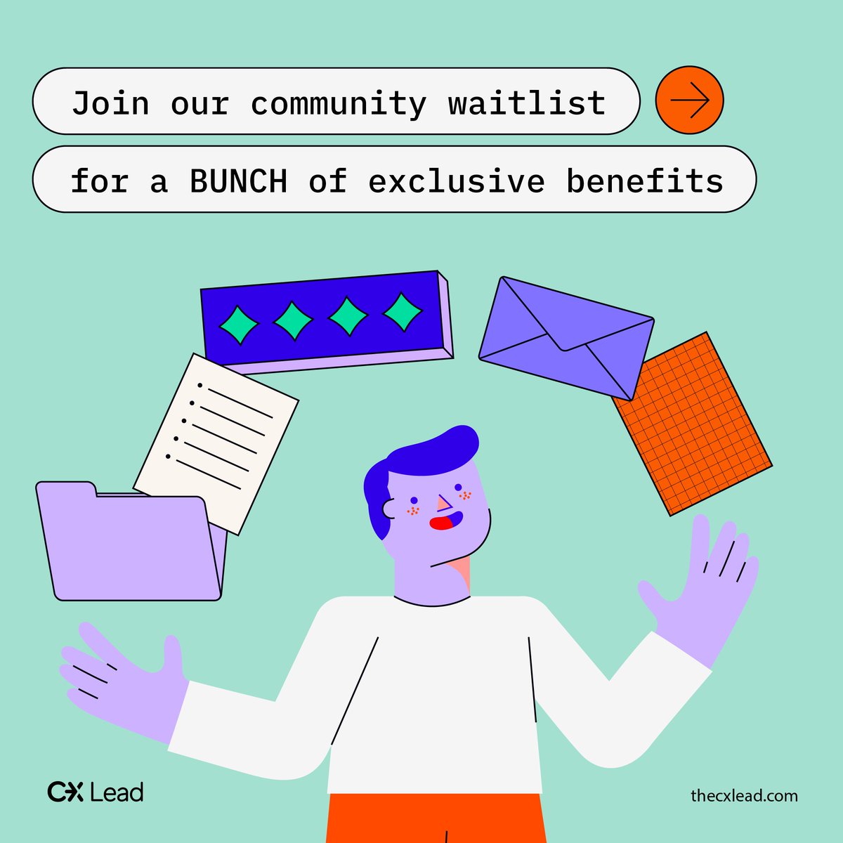 The CX Lead tweet media