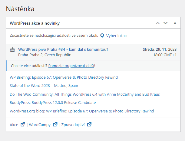 Zítra se po dlouhé době opět setkáme, abychom určili směr #WordPress komunity a obnovili tradiční meetupy a konference. meetup.com/naswp-cz/event…