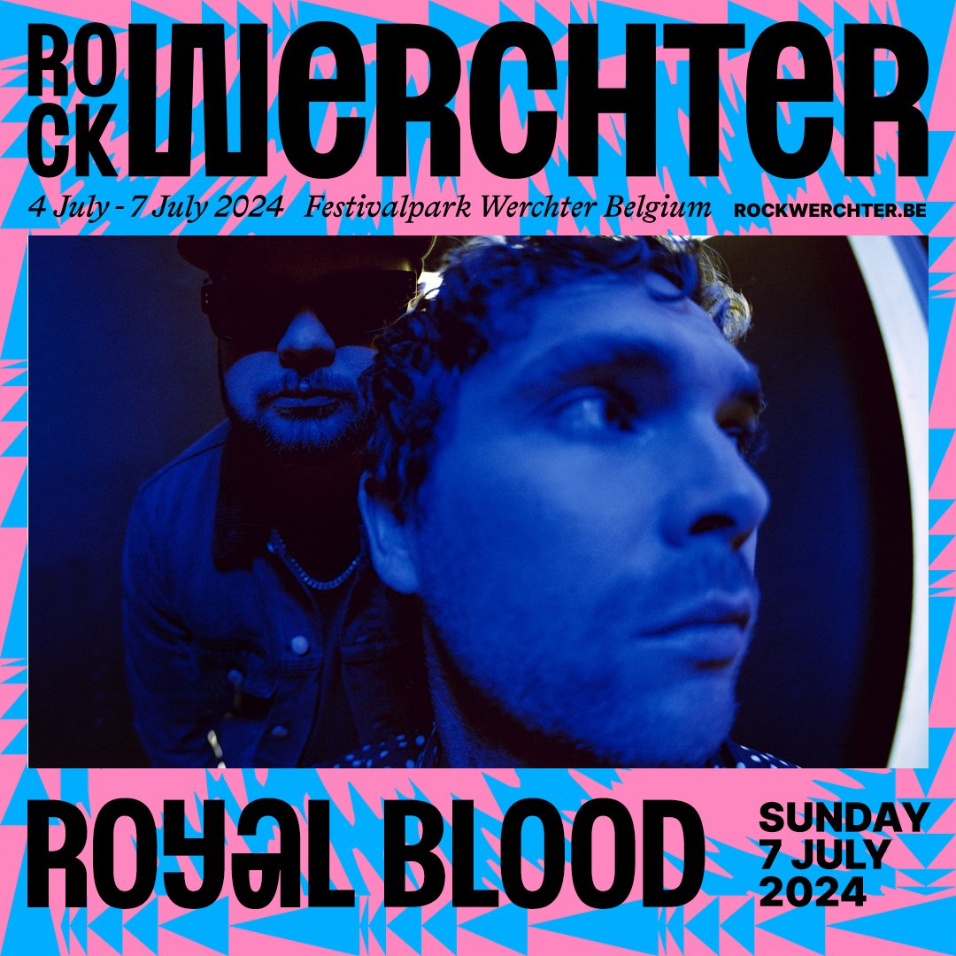 We'll see you in July @RockWerchter 🇧🇪 #RW24