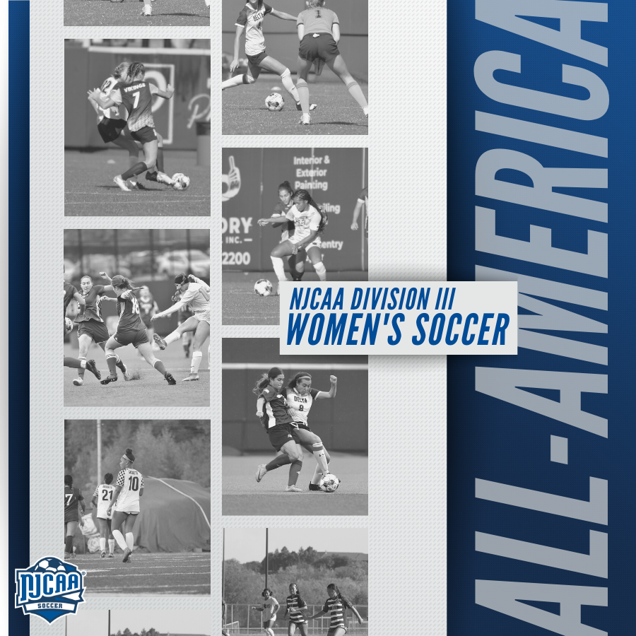 NJCAA_Soccer's tweet photo. 2โฃ2โฃ student-athletes earn top honors!
The #NJCAASoccer Division III Women's All-America teams have been announced!
Full List | https://t.co/brBOSATeYb https://t.co/LAydlCIOEj