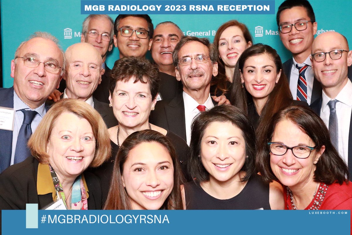⁦@claretempany⁩ Great reunion last evening with all these wonderful BWH radiologists! ⁦@BWHRadiology⁩ ⁦@RSNA⁩