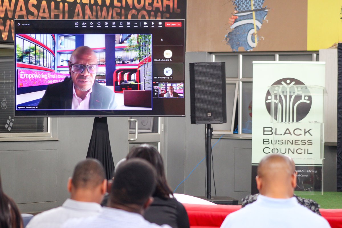 BlackBCouncil's tweet photo. Incredible energy &amp; meaningful connections. Our roundtable discussion was nothing short of extraordinary. https://t.co/sxJdbhUEvp