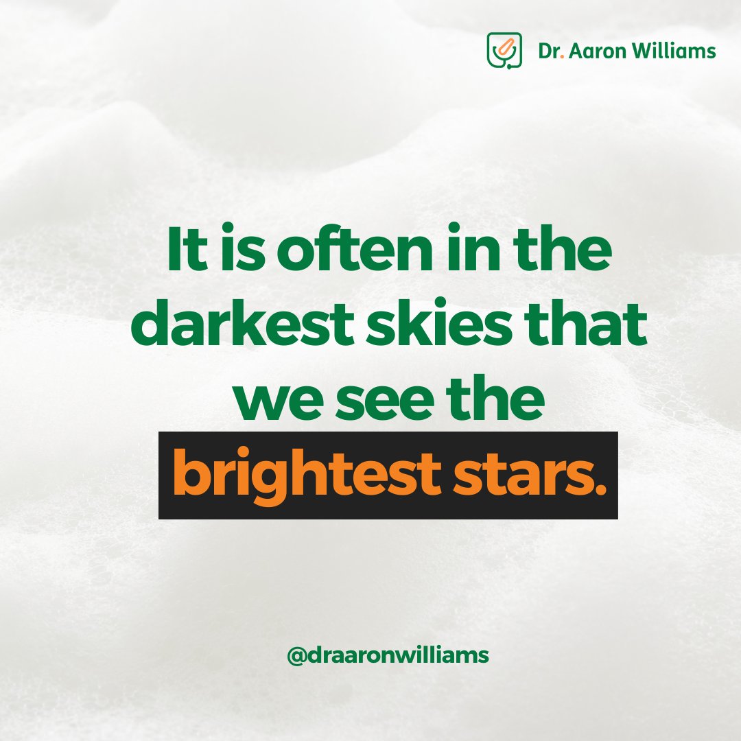 draaronwilliams's tweet photo. Just as stars shine more brilliantly when the night sky is at its darkest, people's resilience and creativity can shine brightest when faced with adversity.

#cancerwarrior https://t.co/7yh1oZzUzd