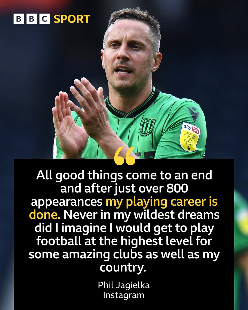BBCSport's tweet photo. Phil Jagielka has retired from football.

#BBCFootball https://t.co/nOBQwmQKPF