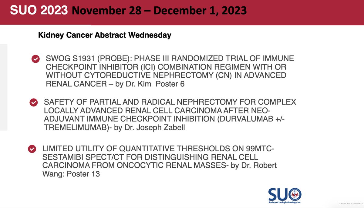 Who else is thrilled for #suo23 and the amazing research presented ? With 256 to choose from, it's tough but I've managed to highlight a few! @alirezaghoreifi @zaeemlone_ @Das_SanjayK @FleshnerNeil @rezanab @betsykoehne @WangDoctorMD and many other superb abstracts