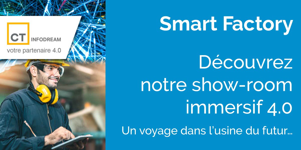 C'est parti pour la semaine de l'industrie, jusqu'au 3 décembre ! Venez découvrir la #SmartFactory, notre show-room immersif et interactif expliquant les apports de la #digitalisation pour les ateliers de production. 👉zurl.co/aGKo
Bonne semaine de l’industrie!