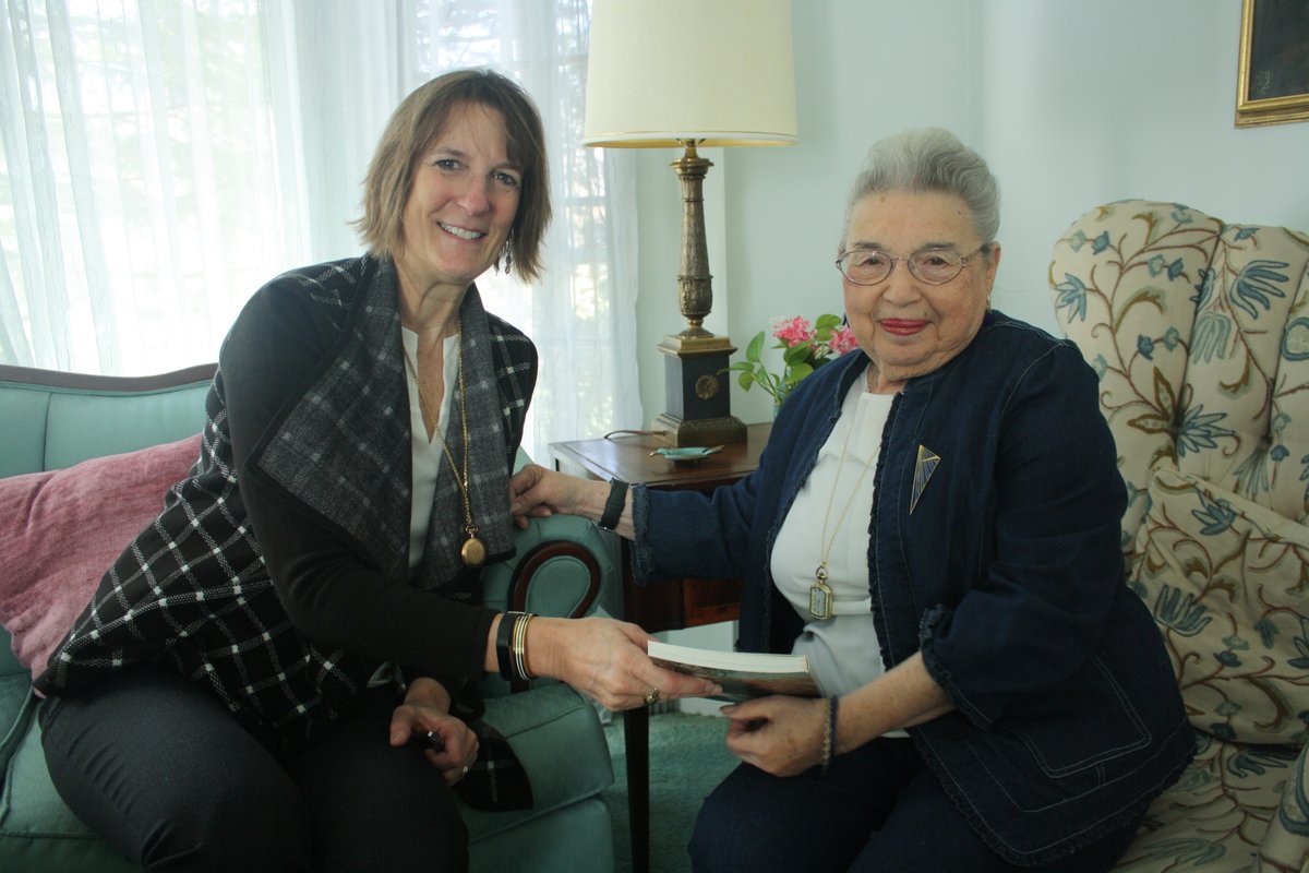 RFTownship's tweet photo. (1 of 2) River Forest resident Harriet Hausman led an extraordinary life of service to others. We are grateful for all she did for our community and beyond.
Harriet recently passed away at 99 years of age. She is particularly  special to us at River Forest Township. https://t.co/wKhHa9hFHq
