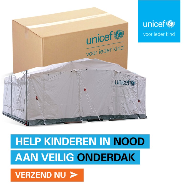 UNICEFnl's tweet photo. In een wereld vol slecht nieuws, is er ook goed nieuws. Jij! Verzend een pakje met hulp en help een kind in nood. Voor nu én morgen. 📦💙